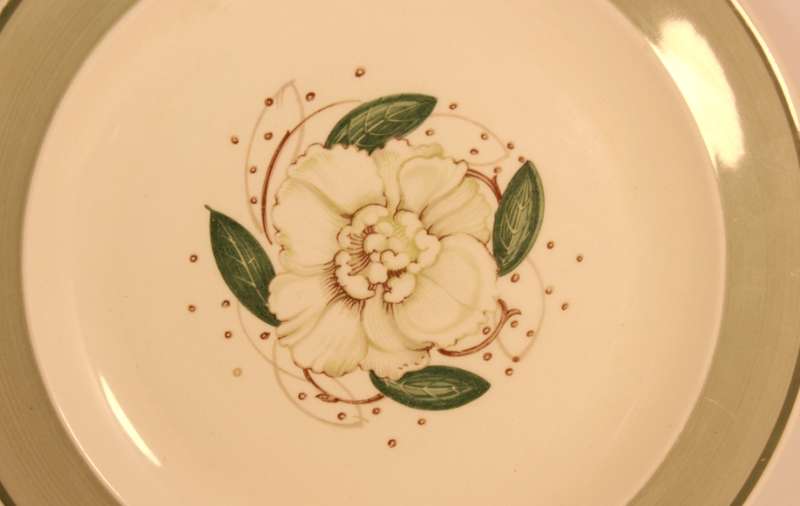 Susie Cooper Gardenia E2405 Luncheon Plate 22.5cm