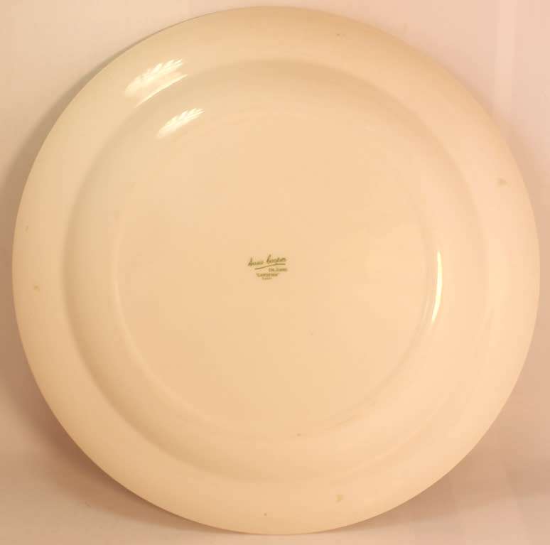 Pair Of Susie Cooper Gardenia E2405 Entree Plates 25.0cm