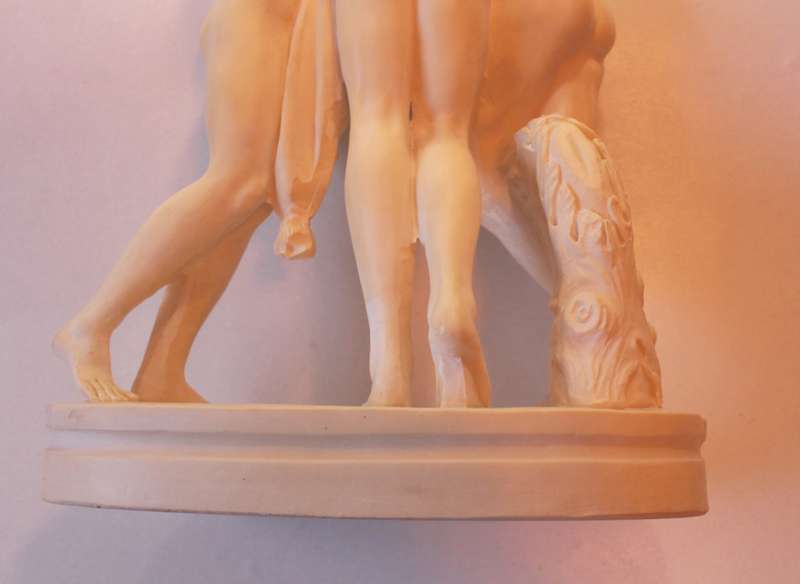 The Three Graces Sculpture (Antonia Canova) Alabaster Resin Statue by P.A.T.