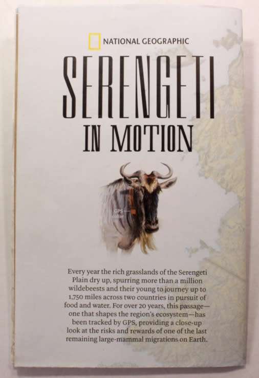National Geographic Folded Map Serengeti In Motion Sept 2021