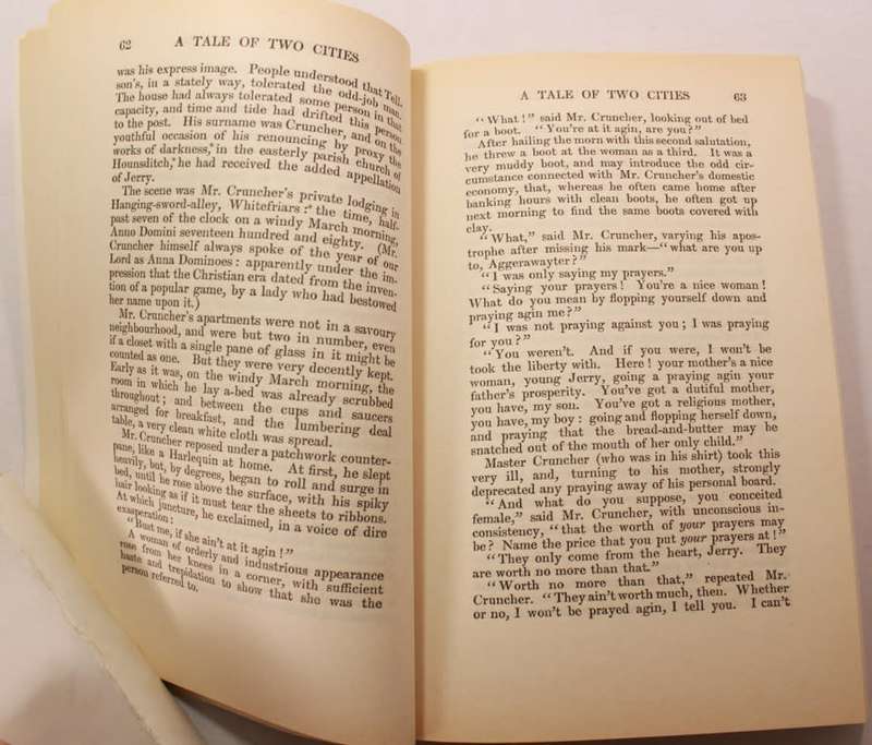 A Tale Of Two Cities by Charles Dickens Oxford World's Classics Softcover Book