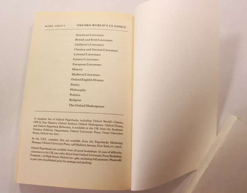 A Tale Of Two Cities by Charles Dickens Oxford World's Classics Softcover Book