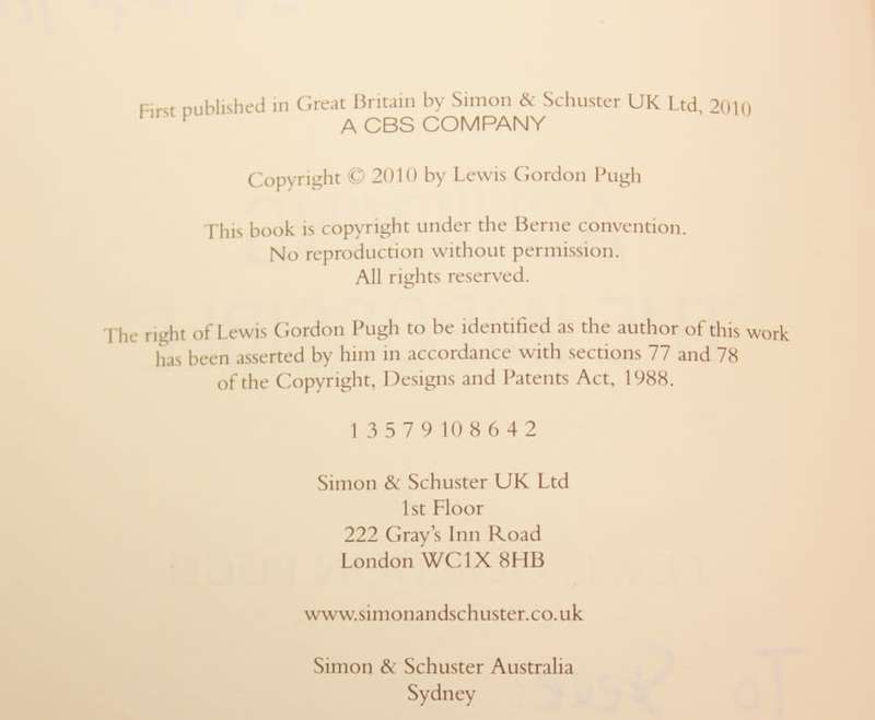 Achieving The Impossible by Lewis Gordon Pugh - Autographed - 1st Edition Hardcover Book