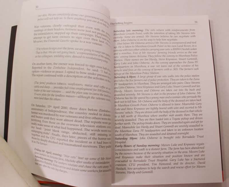 African Tears, The Zimbabwe Land Invasions by Catherine Buckle Softcover Book