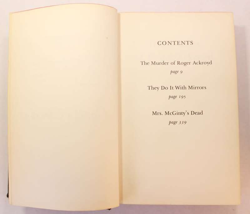 Agatha Christie Crime Collection Hardcover Book