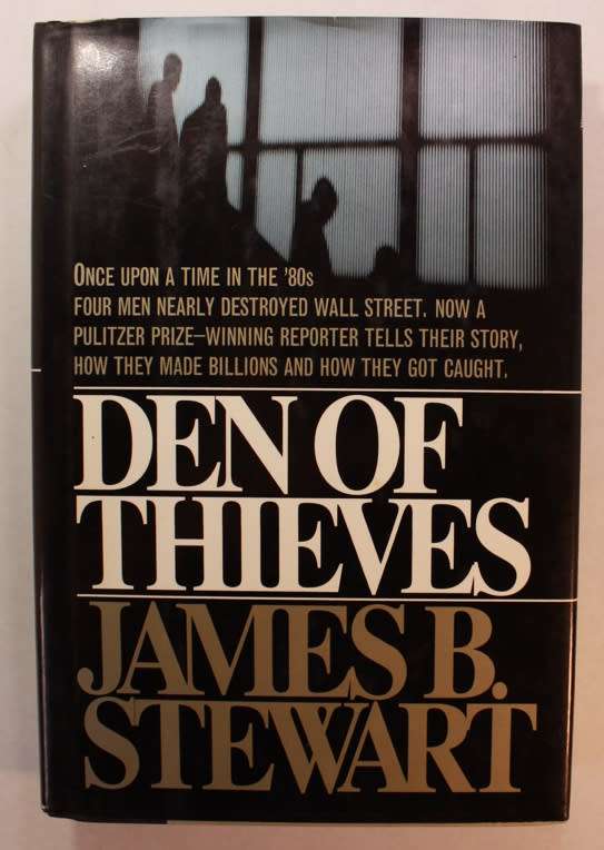 Den Of Thieves by James B Stewart Hardcover Book
