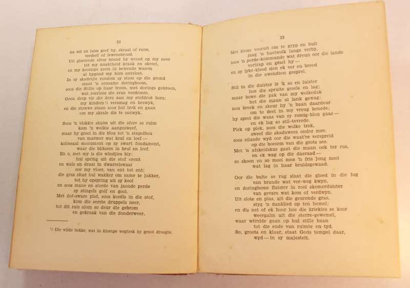 Die Vlakte en Ander Gedigte by Jan F.E Celliers Hardcover Book