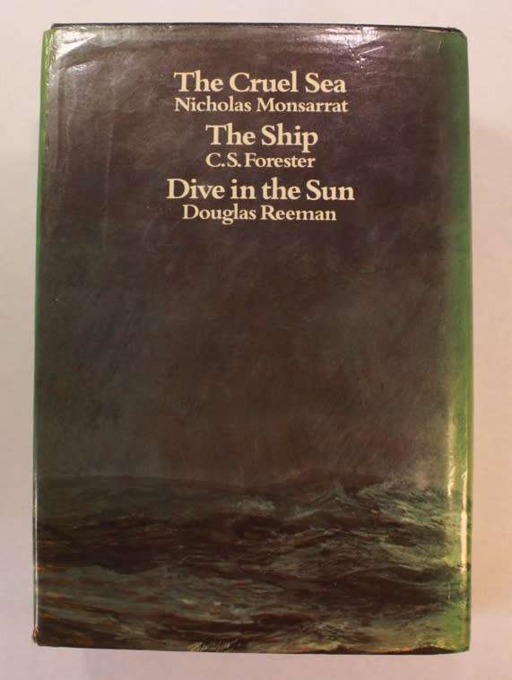Three "Great Sea Stories" by Nicholas Monsarrat, C.S. Forester & Douglas Reeman Hardcover Book