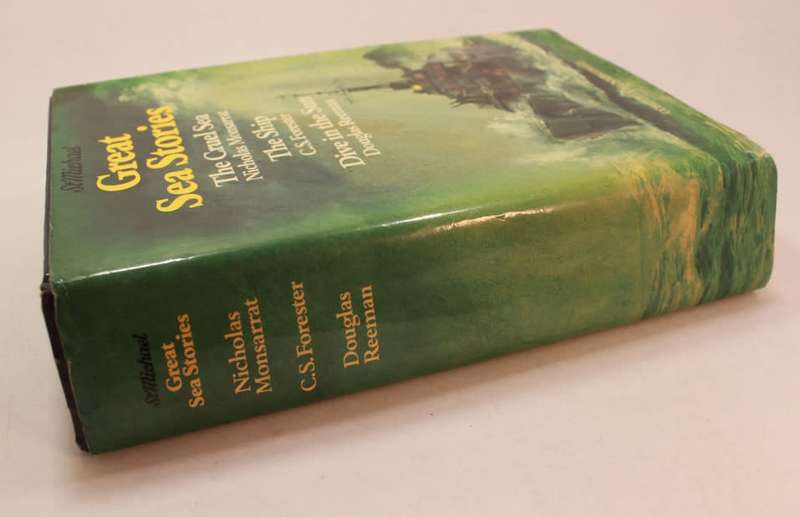 Three "Great Sea Stories" by Nicholas Monsarrat, C.S. Forester & Douglas Reeman Hardcover Book