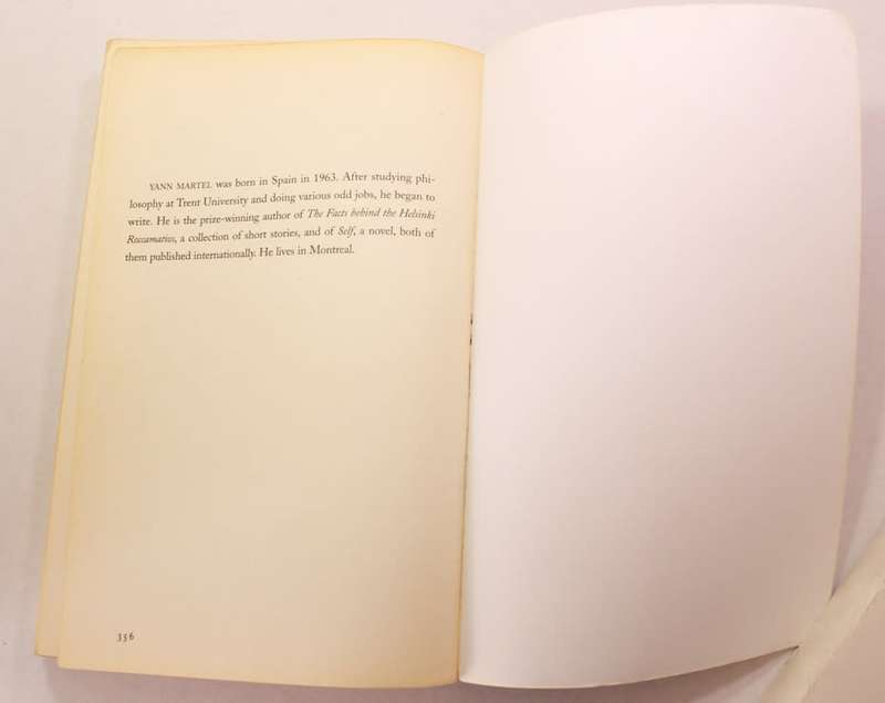 Life Of Pi by Yann Martel Softcover Book