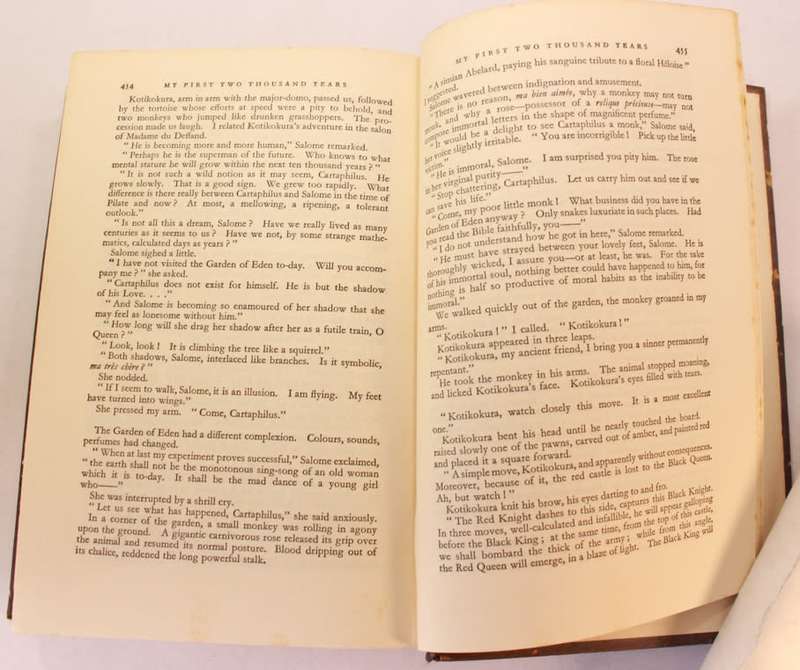 My First Two Thousand Years by Viereck and Eldridge Hardcover Book