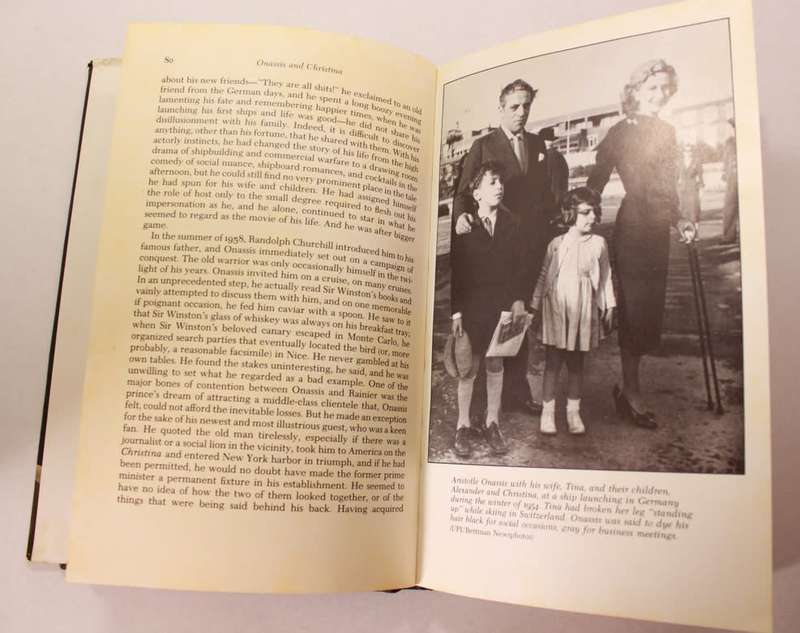 Onassis and Christina The Amazing Story of a Fabulous Dynasty by L J Davis Hardcover Book
