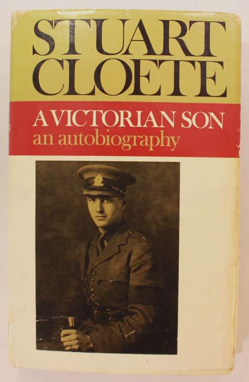 A Victorian Son An Autobiography by Stuart Cloete Hardcover Book