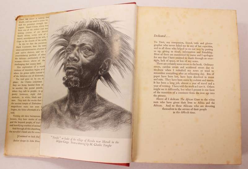 The African Giant The Story Of A Journey By Stuart Cloete Hardcover Book