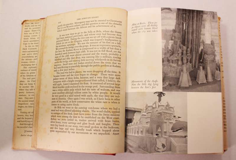 The African Giant The Story Of A Journey By Stuart Cloete Hardcover Book