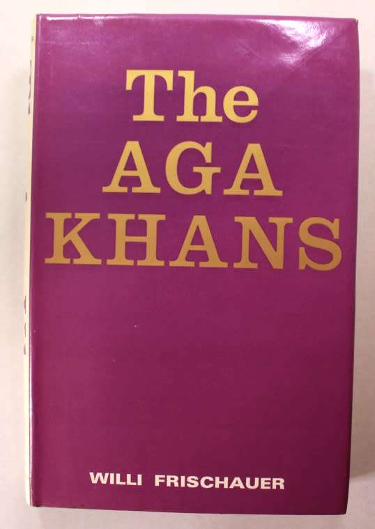 The Aga Khans by Willi Frischauer Hardcover Book