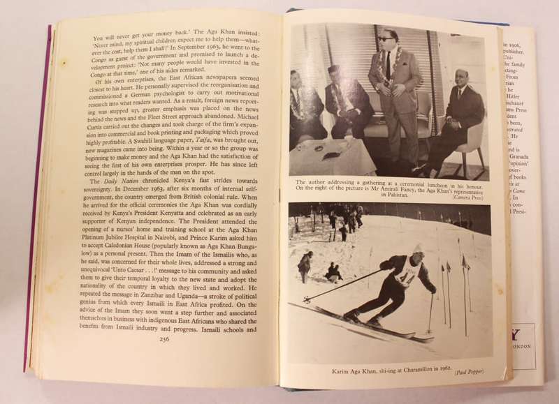 The Aga Khans by Willi Frischauer Hardcover Book