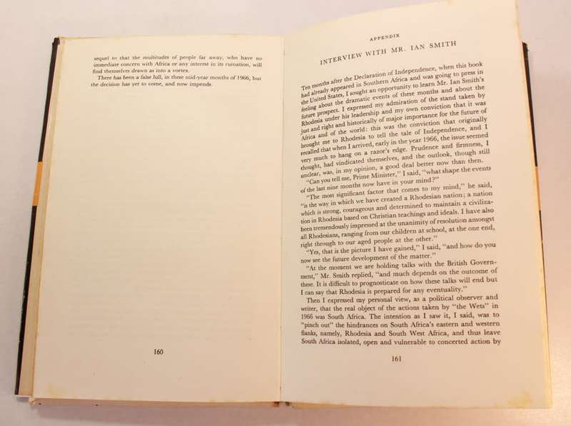 The Battle for Rhodesia by Douglas Reed Hardcover Book