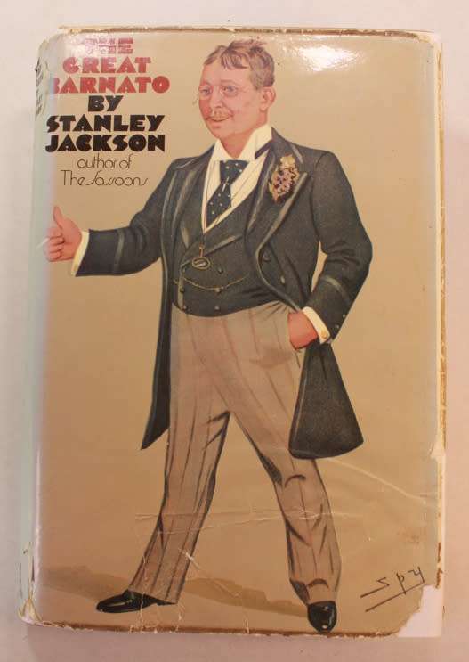 The Great Barnato by Stanley Jackson Hardcover Book