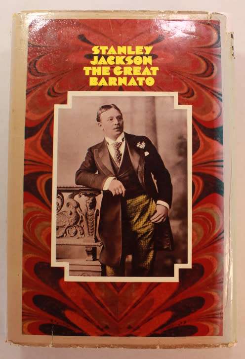 The Great Barnato by Stanley Jackson Hardcover Book