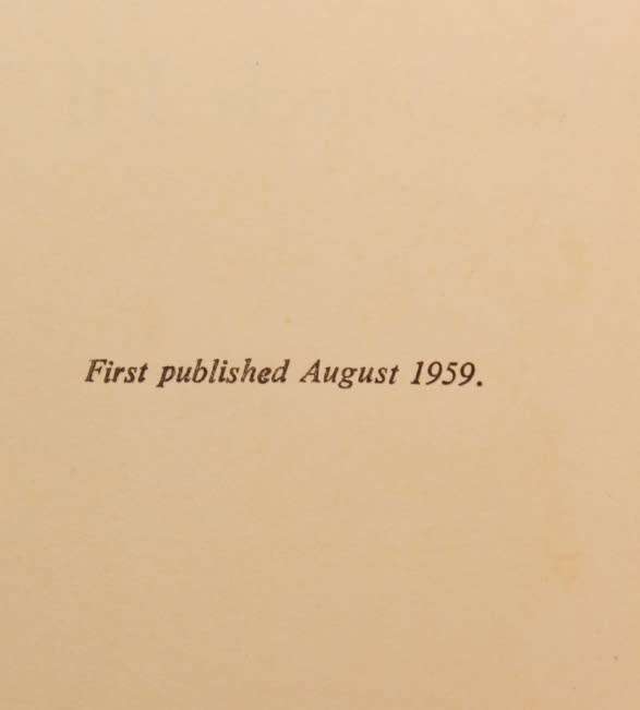This much I'll Tell by Bernard O. Schonegevel Autographed Hardcover Book