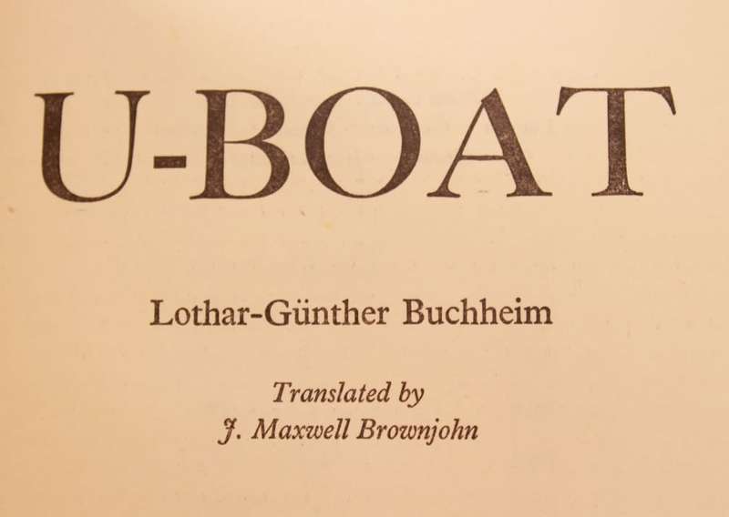U-Boat by Lothar-Gunther Buchheim Hardcover Book
