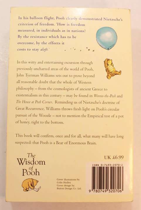 Pooh and The Philosophers by John  Tyerman Williams Softcover Book