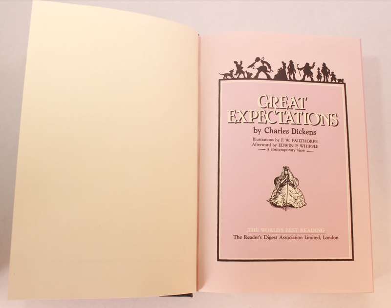 Great Expectations by Charles Dickens Hardcover Book