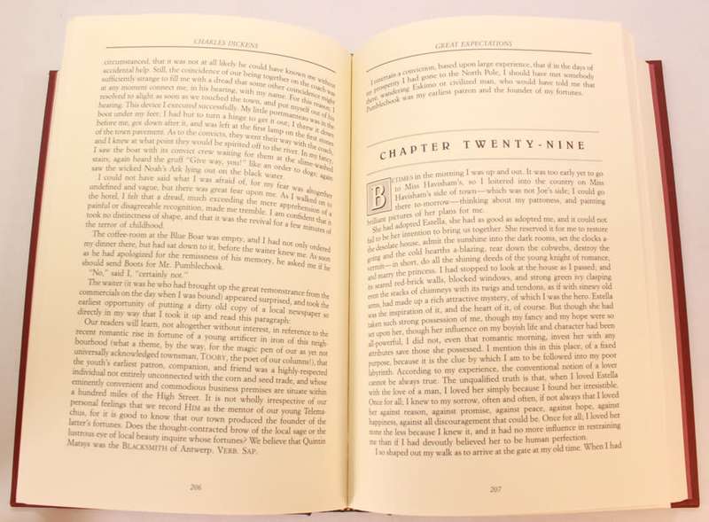 Great Expectations by Charles Dickens Hardcover Book