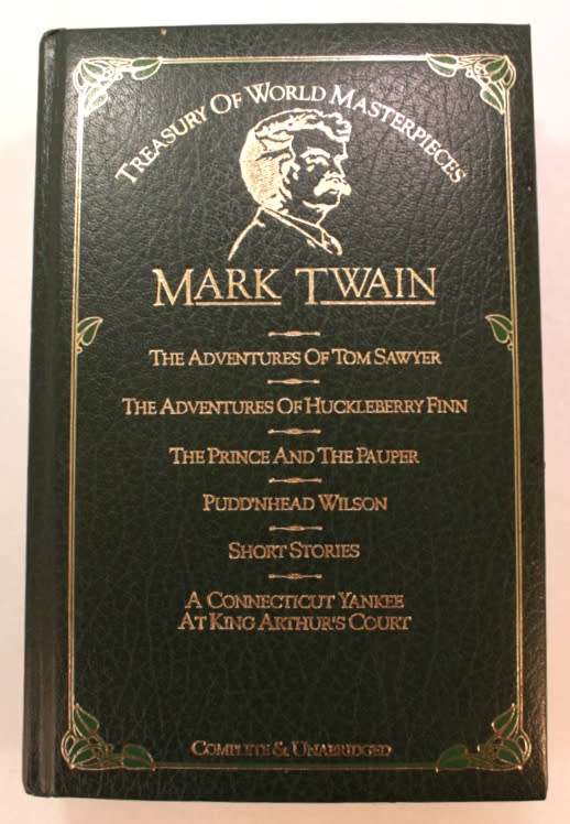 Mark Twain Anthology by Treasury of World Masterpieces Octopus Edition Hardcover Book