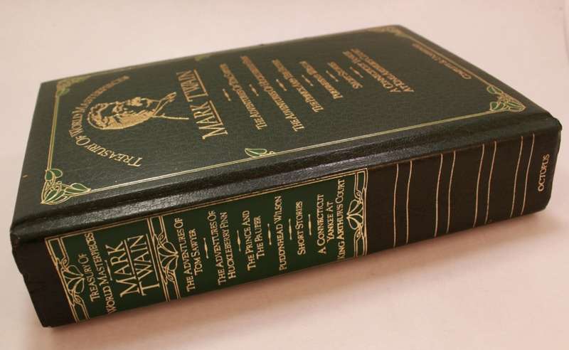 Mark Twain Anthology by Treasury of World Masterpieces Octopus Edition Hardcover Book