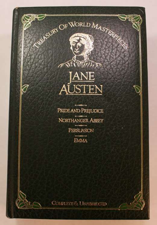 Jane Austen Anthology by Treasury of World Masterpieces Octopus Edition Hardcover Book