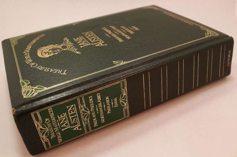 Jane Austen Anthology by Treasury of World Masterpieces Octopus Edition Hardcover Book
