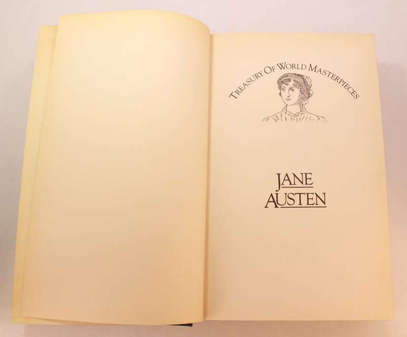 Jane Austen Anthology by Treasury of World Masterpieces Octopus Edition Hardcover Book