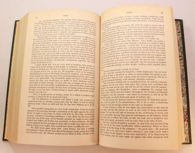 Jane Austen Anthology by Treasury of World Masterpieces Octopus Edition Hardcover Book
