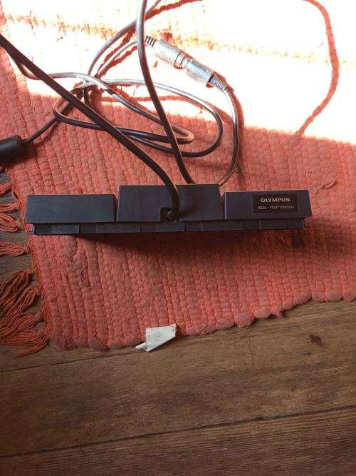 Olympus RS28 Foot Pedal / Foot Switch for Transcription