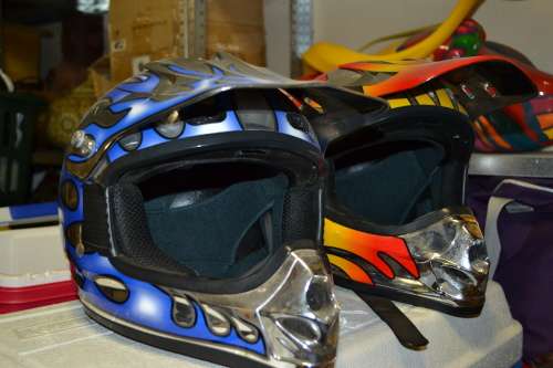 Motorcycle / Quad Bike helmets for children for sale