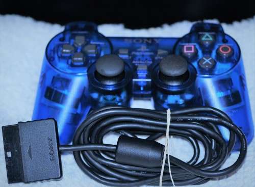 PS2 Remote (Blue transparent)