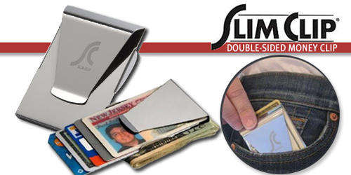 As Seen On TV: Slim Clip - Money,Credit Card,Note Holder