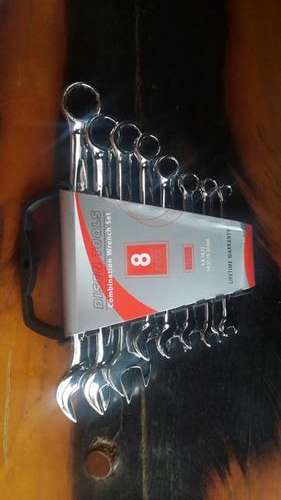 Disen Combination 8pc Wrench Set (8pc Spanner set) with Carry Case