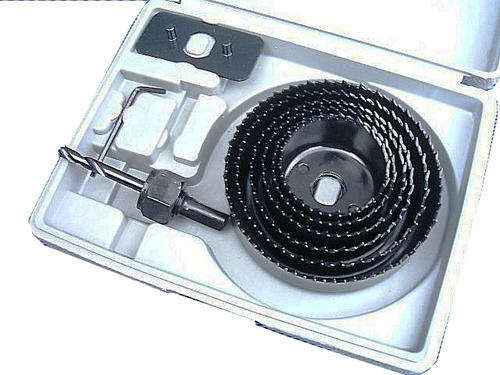 8PC HOLESAW SET IN CASE