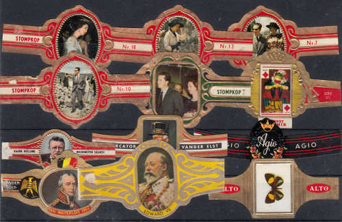 CIGAR LABELS MIXED LOT VARIOUS FINE