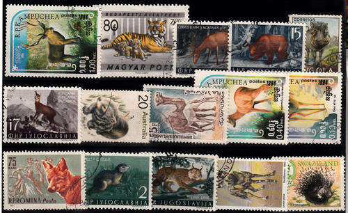 THEMATIC ANIMALS MIXED LOT 2 SCANS
