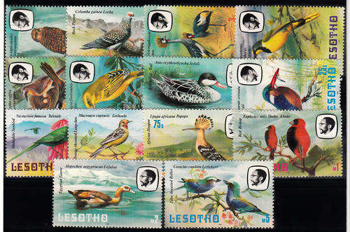 THEMATICS BIRDS MIXED LOT