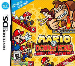 NINTENDO DS GAME Mario vs. Donkey Kong: Mini-Land Mayhem (ORIGINAL RETAIL PACK)