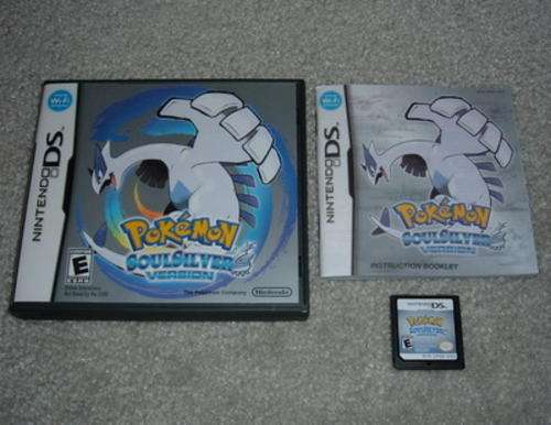 NINTENDO DS GAME Pokemon SoulSilver Version (ORIGINAL RETAIL PACK)