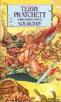 BOOK Sourcery (Terry Pratchett) (AS NEW)