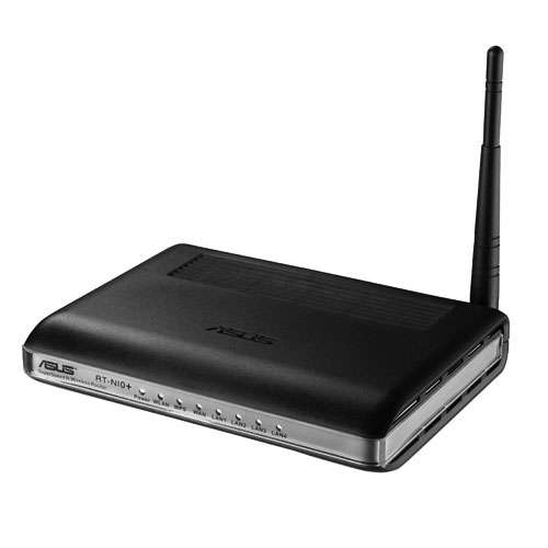 ASUS RT-N10+ ROUTER WIFI EZ N Wireless Router (NEW, RETAIL PACK)