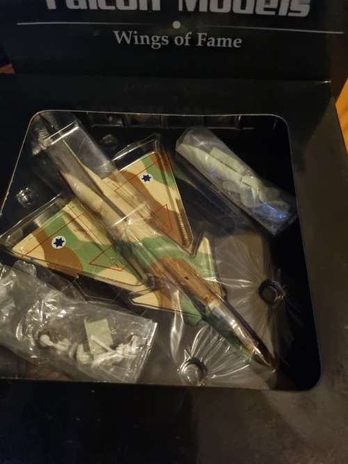 Falcon models FA729001 ISRAELI AF KFIR C7 NO.534 FALCON MODELS 1:72 SCALE AIRCRAFT MODEL
