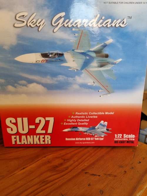 Sky Guardians Witty Wings SU-27 Russian Air Force WTW-72-014-007 1:72 Blue 38.